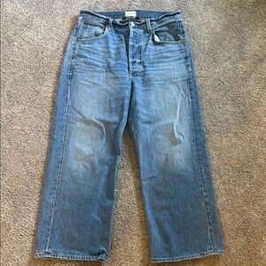 Citizens Of Humanity Relaxed Blue Jeans